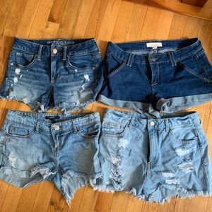 Womens Distressed Shorts Bundle